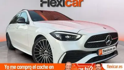 Usado Mercedes C220 200 CV (147 kW) 2022 Blanco Berlina