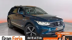 Azul Usado 2021 VW Tiguan Life SUV | 30.990 € (Precio justo)