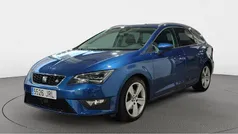 Azul Usado 2016 Seat Leon ST FR Familiar | 16.150 € (Precio justo)