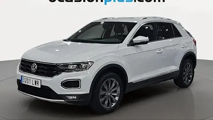 Usado VW T-Roc Sportline 150 CV (110 kW) 2022 Gris plata SUV