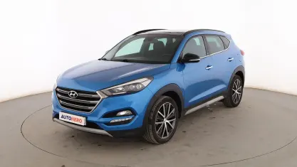Usado Hyundai Tucson Advantage 135 CV (99 kW) 2018 Azul SUV