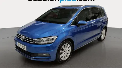 Usado VW Touran Sportline 150 CV (110 kW) 2017 Azul Monovolumen