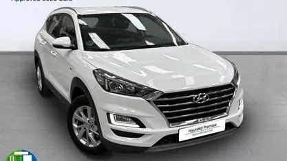 Käytetty Hyundai Tucson 116 HP (85 kW) 2021 Valkoinen Katumaasturi