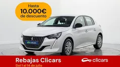 Blanco Usado 2022 Peugeot 208 Active Utilitario | 12.490 € (Buen precio)