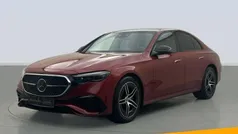 Rojo jacinto Usado 2024 Mercedes E220 AMG line Berlina | 70.600 € (Buen precio)