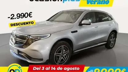 Usado Mercedes EQC400 300 kW (408 CV) 2020 Gris SUV