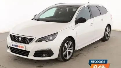 Usado Peugeot 308 Allure 130 CV (95 kW) 2018 Blanco Familiar