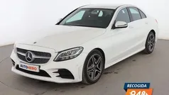 Blanco Usado 2018 Mercedes C220 AMG line Berlina | 26.999 € (Super precio)