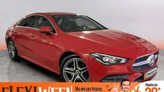 Rojo Usado 2019 Mercedes CLA180 Berlina | 25.470 € (Precio justo)