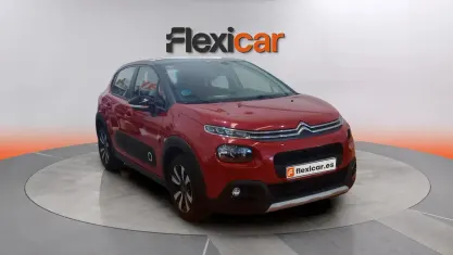 Usado Citroën C3 Feel 82 CV (60 kW) 2018 Granate Utilitario