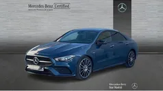 Azul Usado 2022 Mercedes CLA180 AMG line Berlina | 28.490 € (Precio justo)
