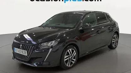 Usado Peugeot 208 Allure 102 CV (75 kW) 2023 Negro Utilitario