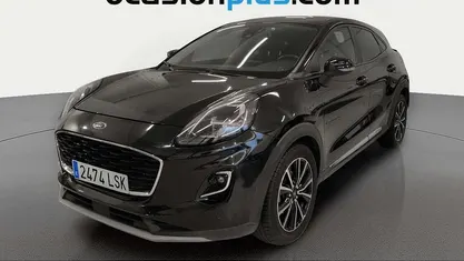 Usado Ford Puma Titanium 125 CV (91 kW) 2021 Negro SUV