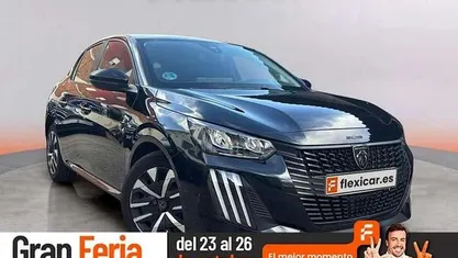 Usado Peugeot 208 Active 102 CV (75 kW) 2024 Negro Utilitario