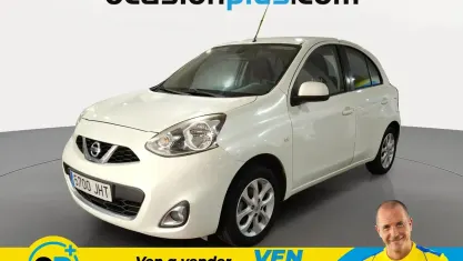 Usado Nissan Micra Acenta 80 CV (58 kW) 2015 Blanco Utilitario