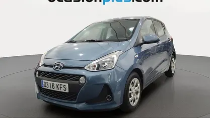 Usado Hyundai i10 67 CV (49 kW) 2017 Azul Utilitario