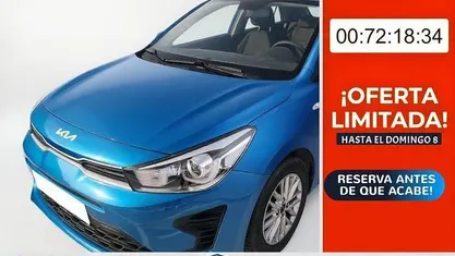 Azul Usado 2021 Kia Rio SUV | 13.490 € (Precio justo)