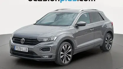 Usado VW T-Roc Sportline 150 CV (110 kW) 2020 Gris SUV