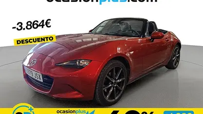 Usado Mazda MX5 Style+ 160 CV (117 kW) 2016 Rojo Descapotable