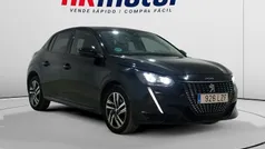 Negro Usado 2022 Peugeot 208 Allure Utilitario | 12.490 € (Precio justo)
