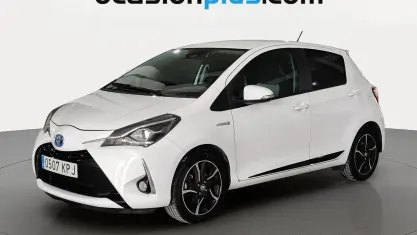 Usado Toyota Yaris Hybrid 100 HP (73 kW) 2018 Branco Citadino