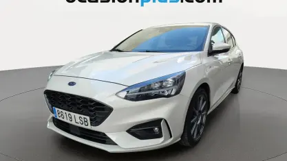 Usado Ford Focus ST-Line 125 CV (91 kW) 2021 Blanco Utilitario