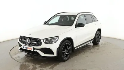 Blanco Usado 2019 Mercedes GLC200 AMG line SUV | 35.299 € (Super precio)