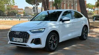 Usado Audi Q5 Sportback S-Line 163 CV (119 kW) 2022 Negro SUV