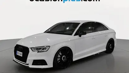 Usado Audi A3 S-Line 150 CV (110 kW) 2018 Blanco Berlina