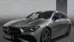 Gris / plata Usado 2024 Mercedes CLA200 Shooting Brake AMG line Familiar | 40.900 € (Un poco caro)
