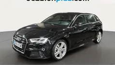 Negro Usado 2018 Audi A3 Sportback S-Line Utilitario | 18.046 € (Buen precio)