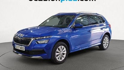 Occasion Skoda Kamiq Ambition 110 PK (80 kW) 2022 Blauw SUV
