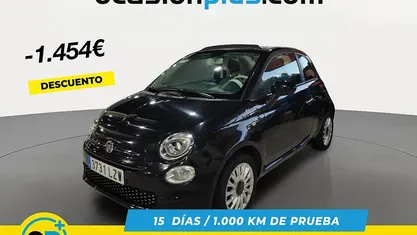 Usado Fiat 500 Dolcevita 70 CV (51 kW) 2022 Negro Descapotable