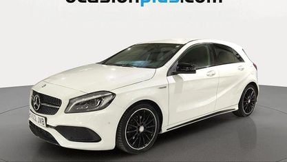 Käytetty Mercedes A200 AMG line 136 HP (100 kW) 2016 Valkoinen Viistoperä