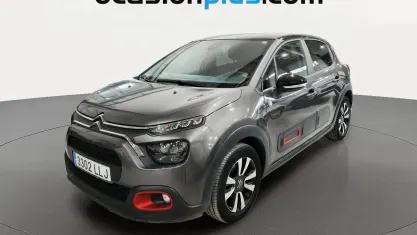 Usado Citroën C3 PureTech 83 CV (61 kW) 2020 Gris Utilitario