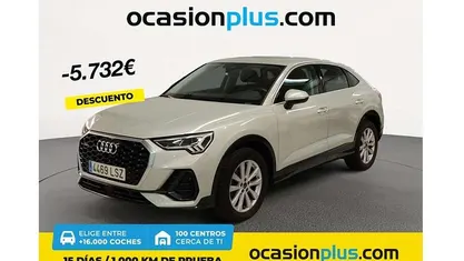 Gris plata Usado 2021 Audi Q3 Sportback Advanced Plus SUV | 30.900 € (Precio justo)