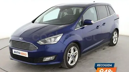 Usado Ford Grand C-Max Titanium 150 CV (110 kW) 2017 Azul Monovolumen