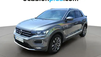 Usado VW T-Roc Sport 150 CV (110 kW) 2020 Gris SUV