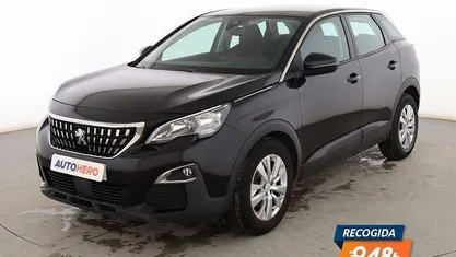Usado Peugeot 3008 Active 130 CV (95 kW) 2020 Negro SUV