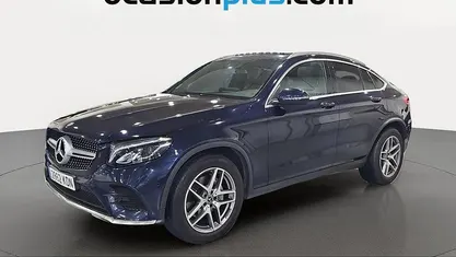 Usado Mercedes GLC250 AMG 204 CV (150 kW) 2017 Azul Coupe