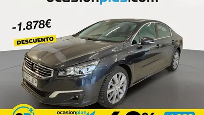 Usado Peugeot 508 GT-line 150 CV (110 kW) 2016 Negro Berlina
