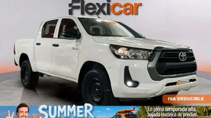 Usado Toyota HiLux 150 CV (110 kW) 2021 Blanco Pickup/Camioneta