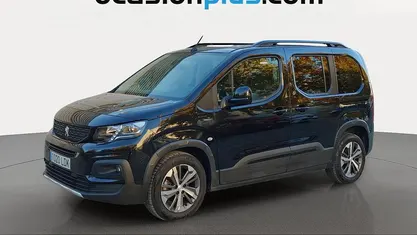 Usado Peugeot Rifter GT-line 131 CV (96 kW) 2019 Negro Monovolumen