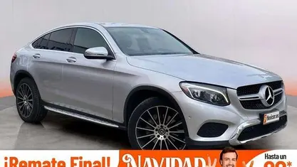 Usado Mercedes GLC250 204 CV (150 kW) 2017 Gris SUV