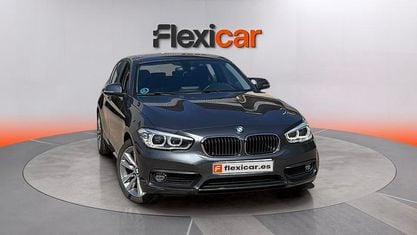 Begagnad BMW 118 136 HK (100 kW) 2018 Grå Halvkombi
