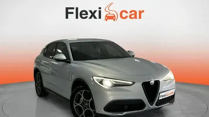 Azul Usado 2022 Alfa Romeo Stelvio Sprint SUV | 29.990 € (Precio justo)