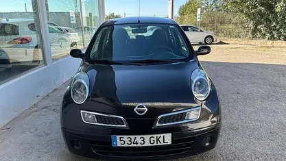 Usado Nissan Micra Visia 80 CV (58 kW) 2009 Negro Berlina