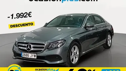 Usado Mercedes E200 184 CV (135 kW) 2017 Gris Berlina