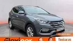 Gris Usado 2017 Hyundai Santa Fe Style SUV | 20.990 € (Precio justo)