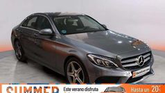 Gris Usado 2017 Mercedes C220 Berlina | 19.990 € (Precio justo)